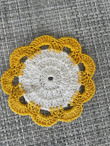 Lot napperons au crochet - de,