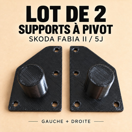 Supports pivot plage - pivot,
