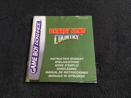 Notice nintendo gba game - notice,