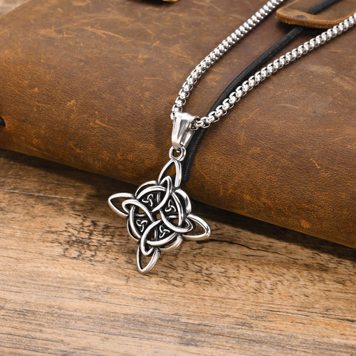 Collier celtique triquetra - celtique,