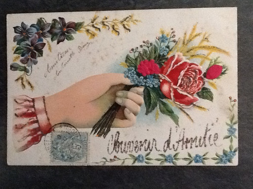 Lot cartes postales gaufrees - lot, 2