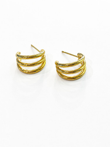 Boucles oreilles acier - en,