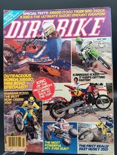 DIRT BIKE JUL 85 KX80 IT200 XR600 Husky 250CR Insane Tiger 500 ATV CR250 Hop-Up 