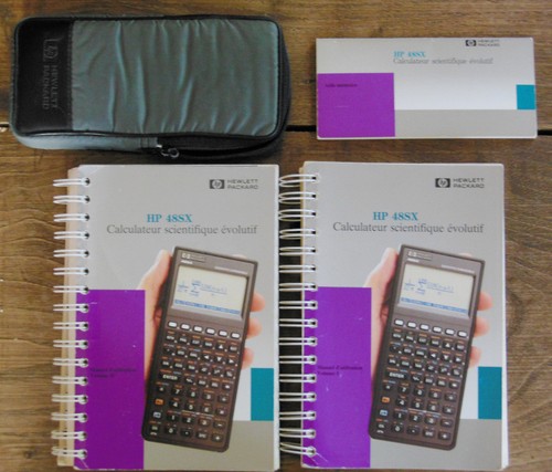 Manuels pochette hp 48sx - manuels,