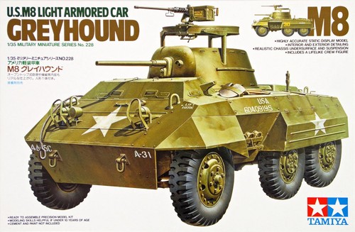 Tamiya 35228 m8 light - tamiya,