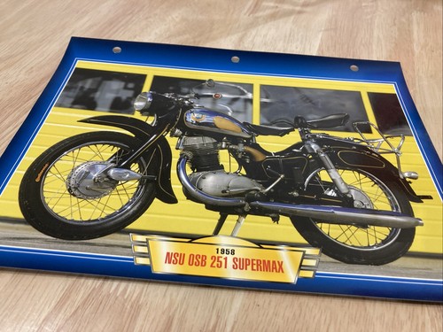 Nsu osb 251 1958 fiche - osb,