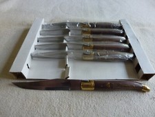SUPERBES 6 COUTEAUX DE TABLE