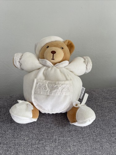 Doudou ours patapouf blanc - doudou,