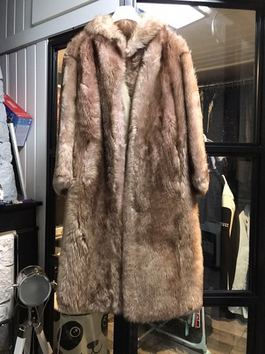 Manteau fourrure agneau - fourrure, de