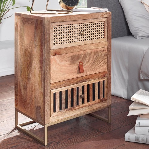 Finebuy table chevet bois - finebuy, de