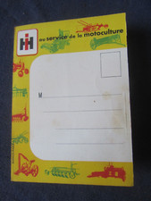 ANCIENNE BROCHURE MC CORMICK TRACTEUR COURPIERE