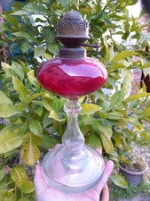 Pied Lampe à Pétrole Verre