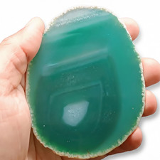 Disque D’Agate Vert 95 mm