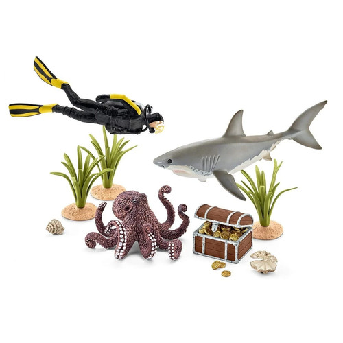 New schleich 42329 treasure - new,