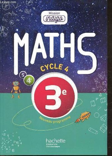 Maths manuel cycle - maths, 3e,