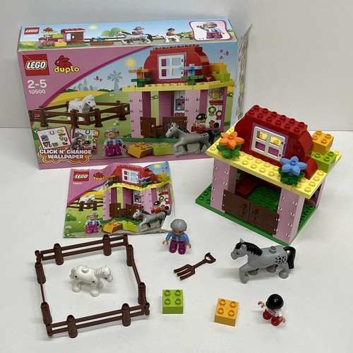 Lego duplo 10500 l écurie - lego,