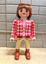 PLAYMOBIL female character rider riding boot 07 CUSTOM RARE VINTAGE