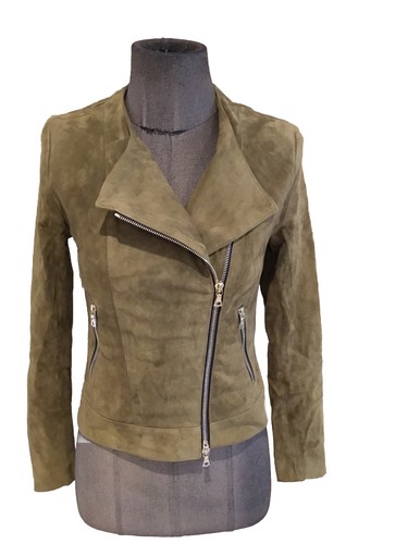 Superbe blouson perfecto daim - perfecto,