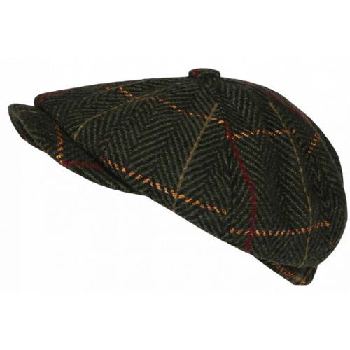 Beret casquette gavroche verte - beret,