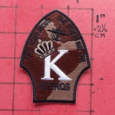 ORIGINAL PATCH USAF US AIR FORCE 81 ERQS RESCUE SQN JOLLY GREEN DJIBOUTI