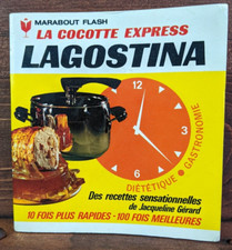 French Cookbook 'La cocotte express lagostina' 1970