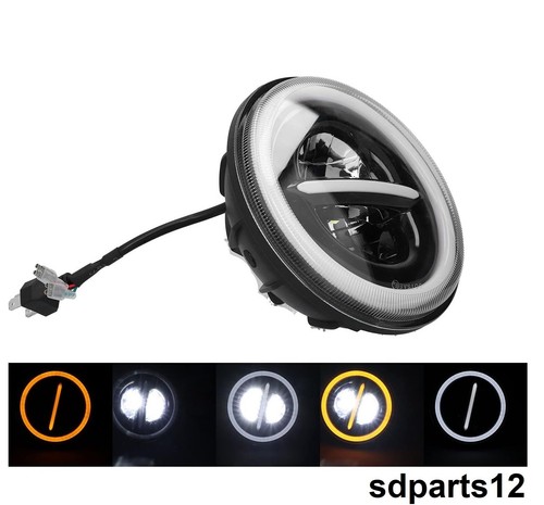 Phare led rond - led, 75w