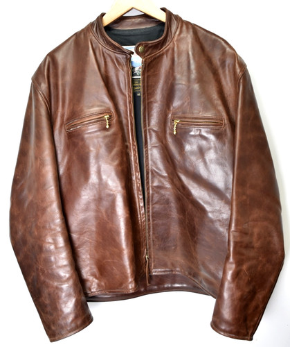 Aero leather cafe racer - leather,