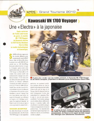 Fiche moto kawasaki vn 1700 - :,