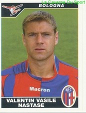 VALENTIN NASTASE ROMANIA BOLOGNA FC RARE UPDATE STICKER CALCIATORI 2005 PANINI