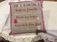 Coussin décoratif Noël avec
