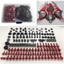 Red Screws Fairing Bolts Kit