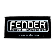 Banniere FENDER guitare BASS AMP Guitar Banner GENUINE ampli basse year 2004 NEW