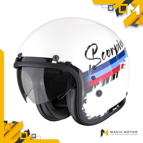 Casque moto jet scorpion - casque,