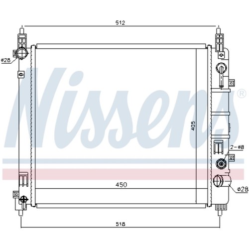 Radiateur moteur - moteur,