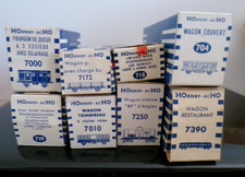 Meccano Hornby LOT DE 8 WAGONS