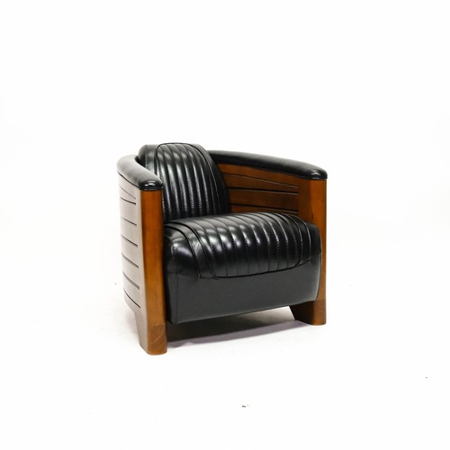 Fauteuil pierre noir art - fauteuil,