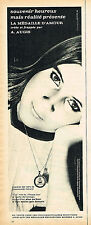 ADVERTISEMENT ADVERTISING 114 1967 AUGIS la MEDAILLE D'AMOUR
