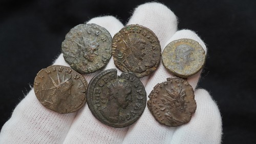 Lot monnaies romaines - de,