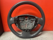 Volant en Cuir Noir sans