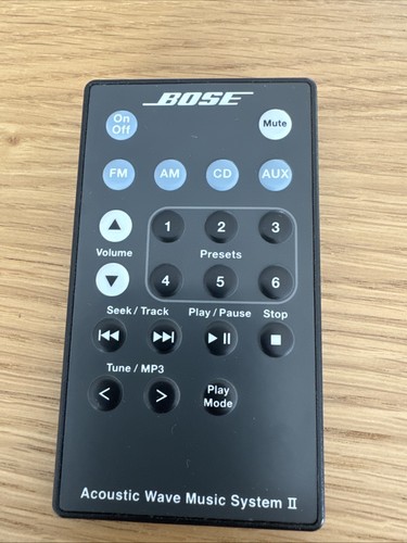 Bose remote for acoustic wave - bose,