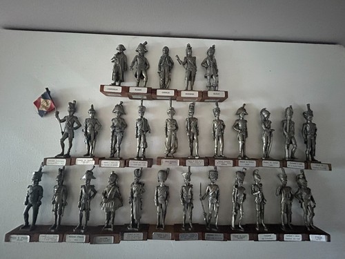 Lot figurines étains du - lot, 28