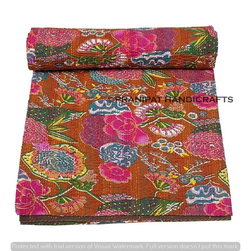 Couvre lit indien double - couvre-lit, fruit