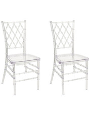 Beliani - Lot de 2 Chaises -