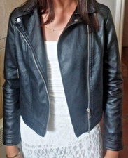 Veste enfant en simili cuir