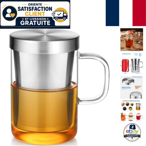 élégante tasse thé 500ml - tasse,