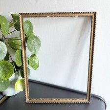 Cadre à tableau doré vintage - Encadrement Vide - Moulures, Baroque, Art Déco