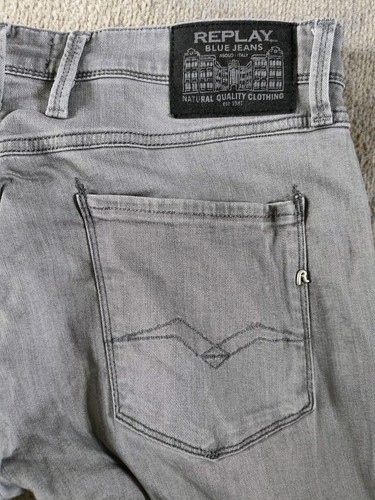 Pantalon jeans homme replay - pantalon,