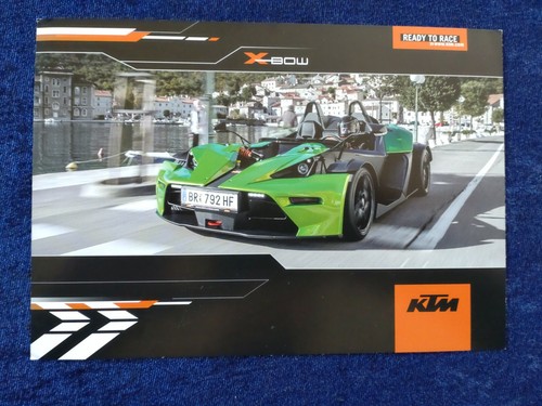 Ktm bow brochure - ktm, x-bow