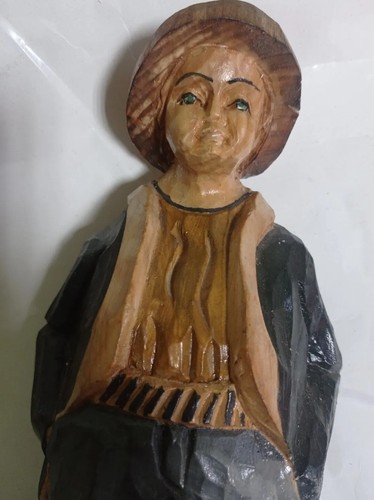 Vintage wood boy kid - vintage,