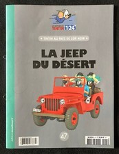2020 Collection Voitures de Tintin à L'échele Le Jeep Du Désert